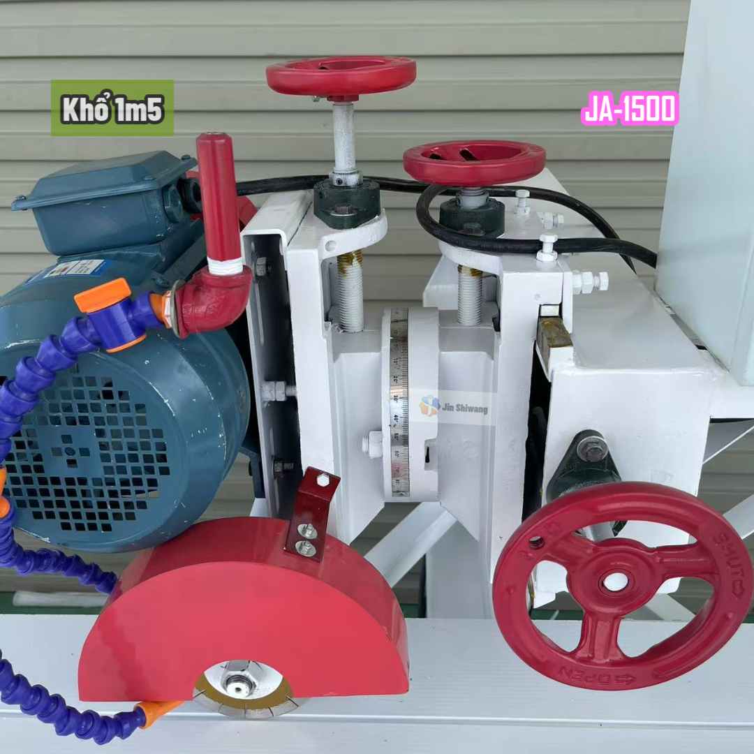 Máy cắt gạch cắt đá bàn đảy tự động khổ 1m6 JS1600 điện 1 pha 220V 3 pha 380V 4 chức năng.