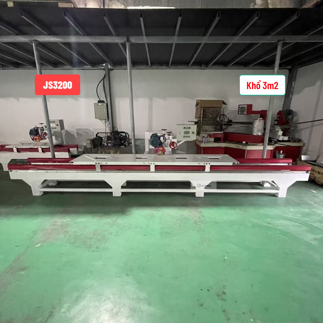 Máy cắt gạch cắt đá khổ 3m2 JS3200 4 chức năng bản mới 2026