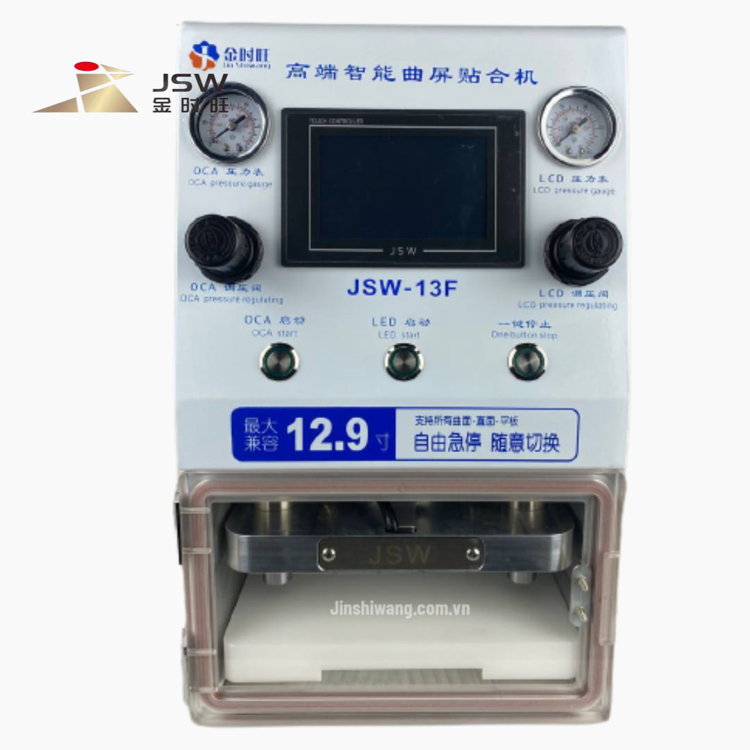 Máy ép kính màn cong Edge 12.9 inch JSW-13F