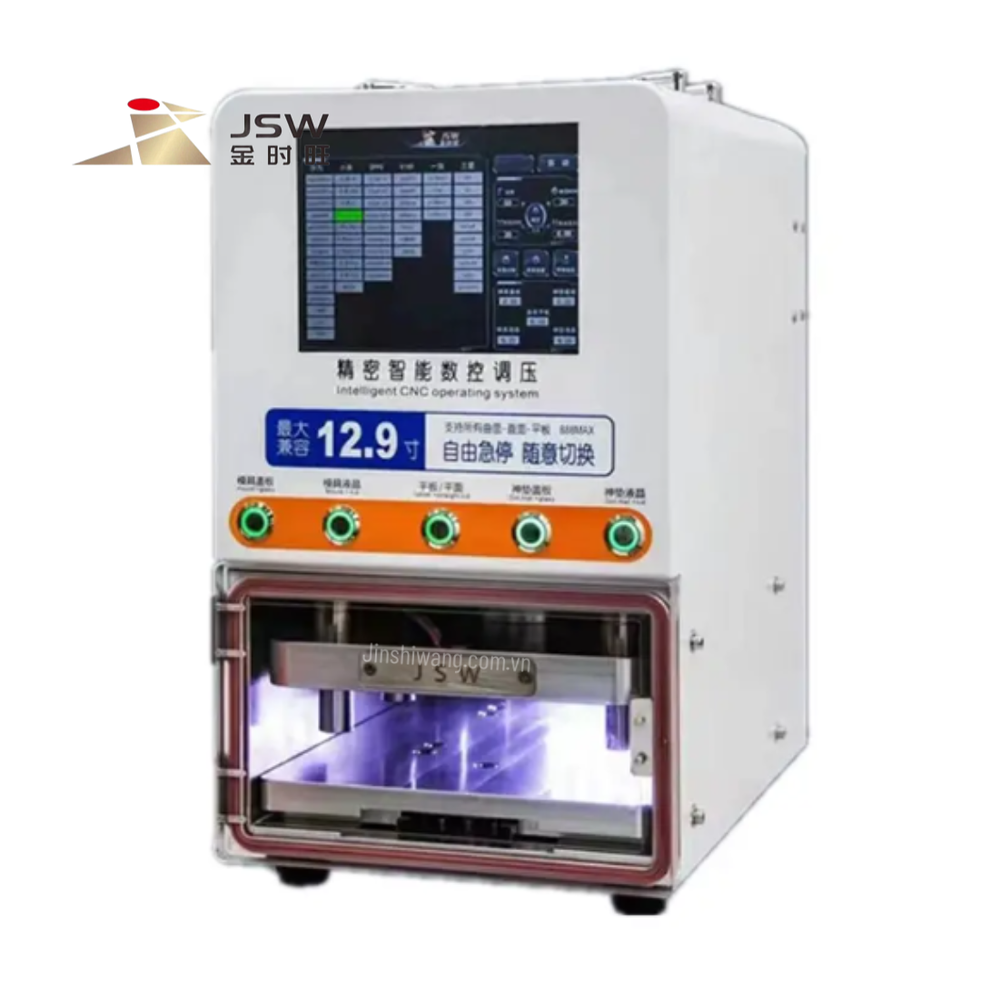 Máy ép kính màn cong Edge 12.9 inch JSW 888MAX