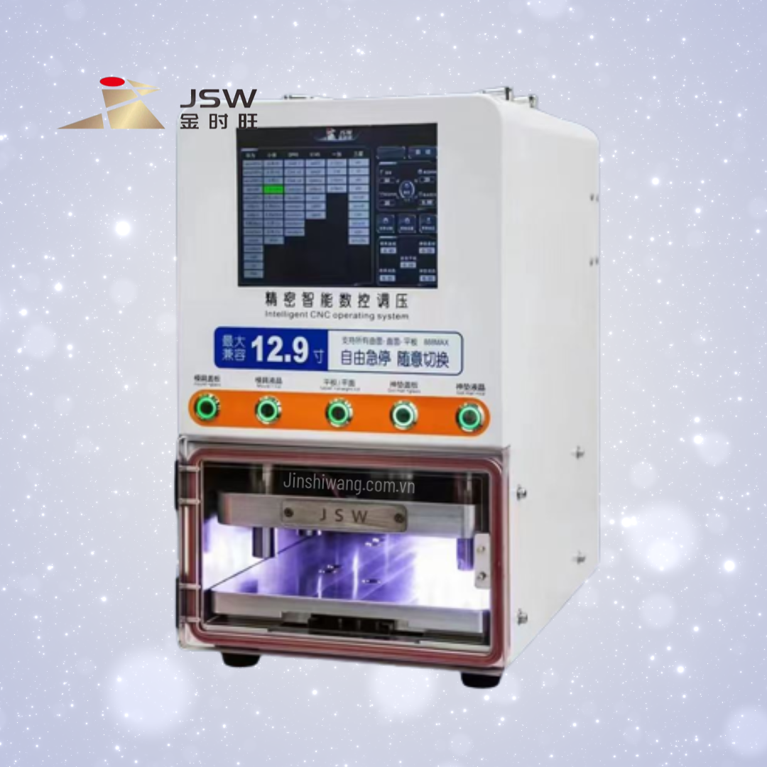 Máy ép kính màn cong Edge 12.9 inch JSW 888MAX