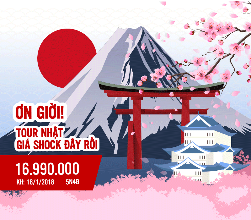 CHƯƠNG TRÌNH ĐẶC BIỆT TOKYO - PHÚ SĨ (AIR MACAU)