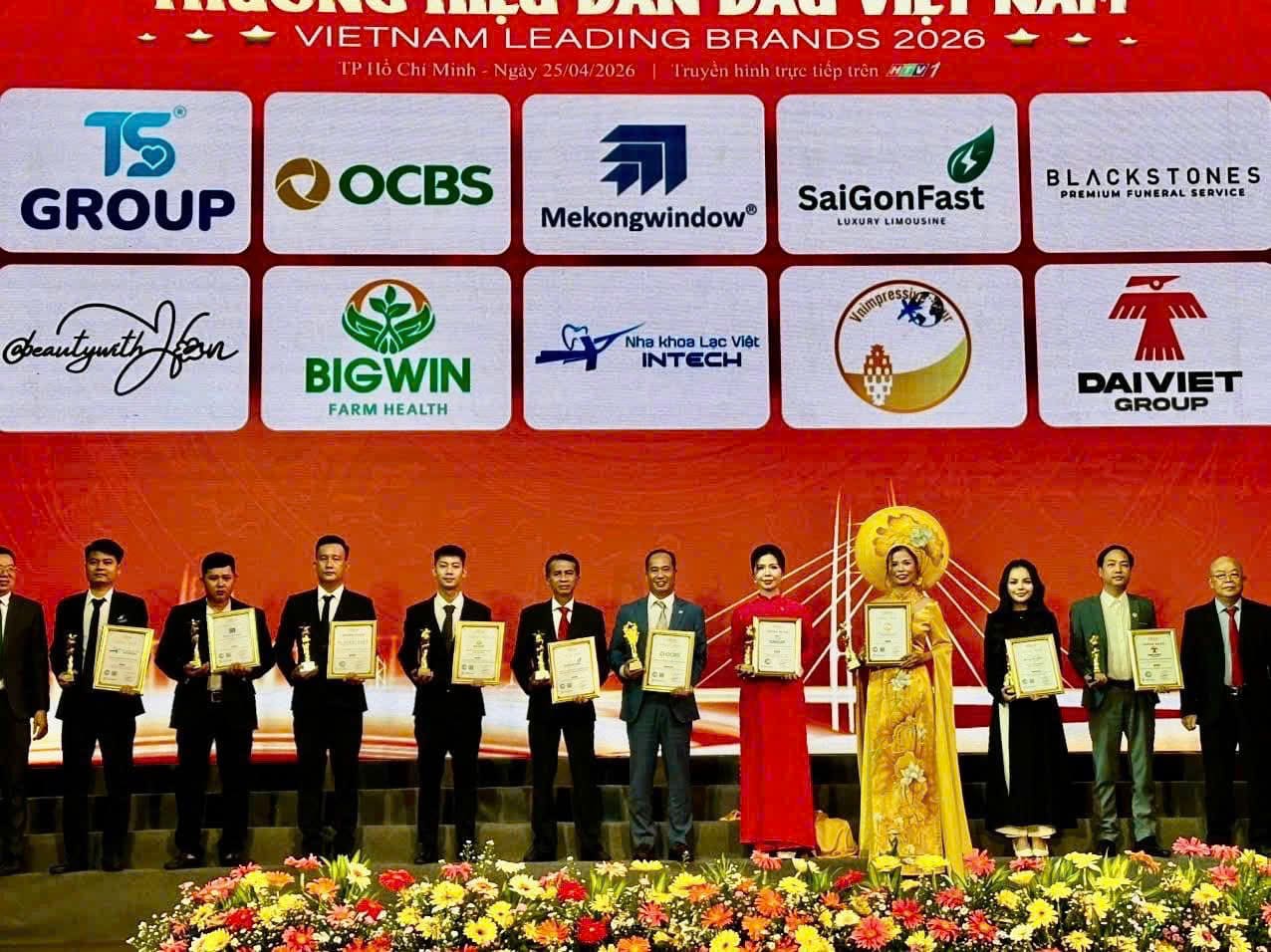 CEO Rosa Pham at Vietnam Leading Brands 2026 event