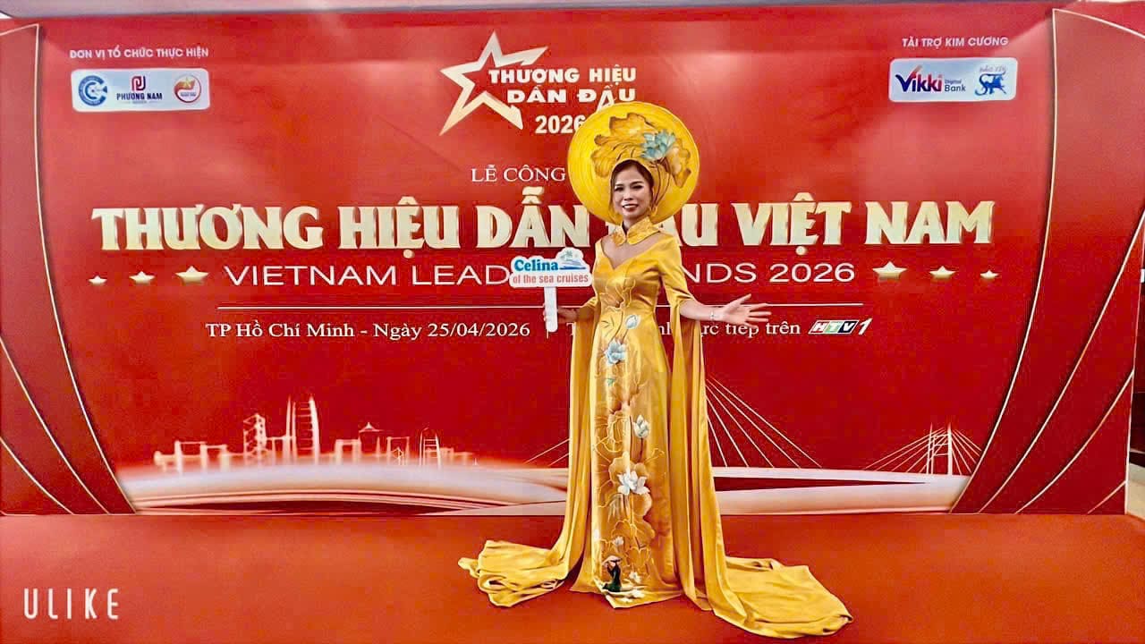 VnImpressive Tours at Vietnam Leading Brands 2026 ceremony